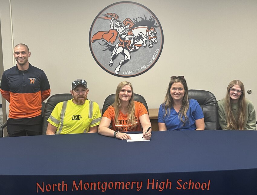 North Montgomery&rsquo;s Chloe Douglas became the fourth girls wrestler for the Chargers to sign to continue her wrestling career as Douglas will wrestle at   Indiana Tech.