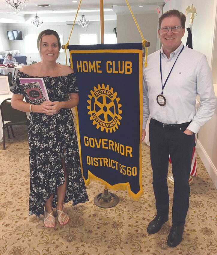 Kezia Blackwell, a member of the Crawfordsville chapter of Tri Kappa, spoke to the Crawfordsville Rotary Club at their noon meeting. Tri Kappa is an Indiana sorority for women that was started in 1901 .The Crawfordsville chapter was started in 1937. There are 142 active chapters and 94 associate chapters in the state.. Tri Kappa has charity, culture and education as their goal for the community. The local chapter has been a continuous donor to Riley Hospital and their major fundraiser in the community is the Daddy-Daughter Dance.