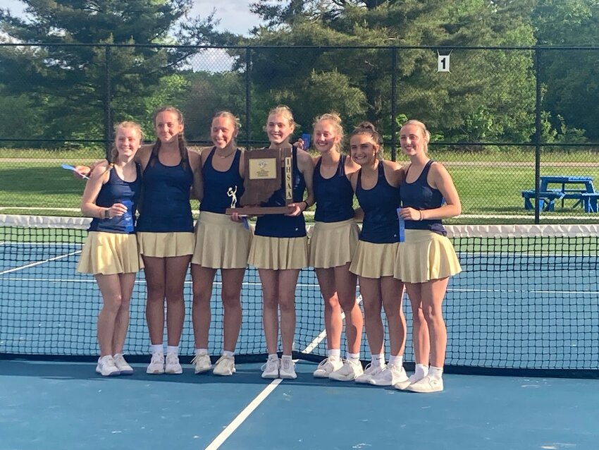 Fountain Central girls tennis won their 14th sectional title in school history on Friday with a 5-0 sweep of rival Covington.