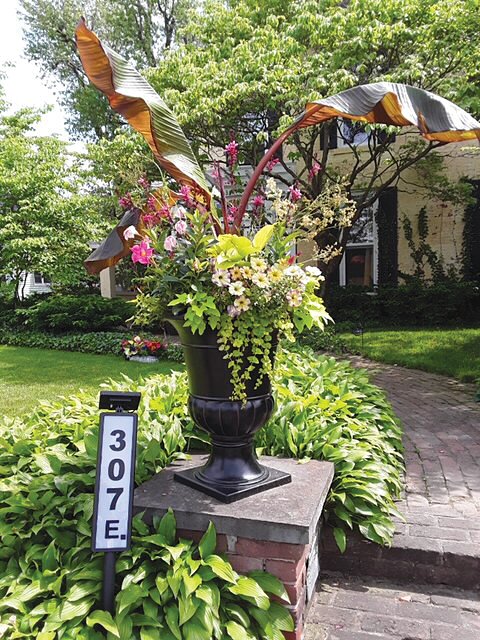 The cottage garden at 307 E. Jefferson St. created by Janet Rivers has been selected as the Garden of the Month for June by the Flower Lovers Garden Club.