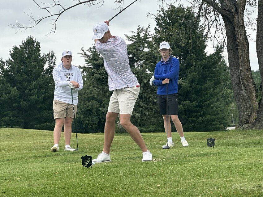 Southmont's Austin Foley won the 16-19 age group at the Indiana Golf Foundation's Tournament on Monday held at the Crawfordsville Country Club. Foley shot a 76 to take first place.