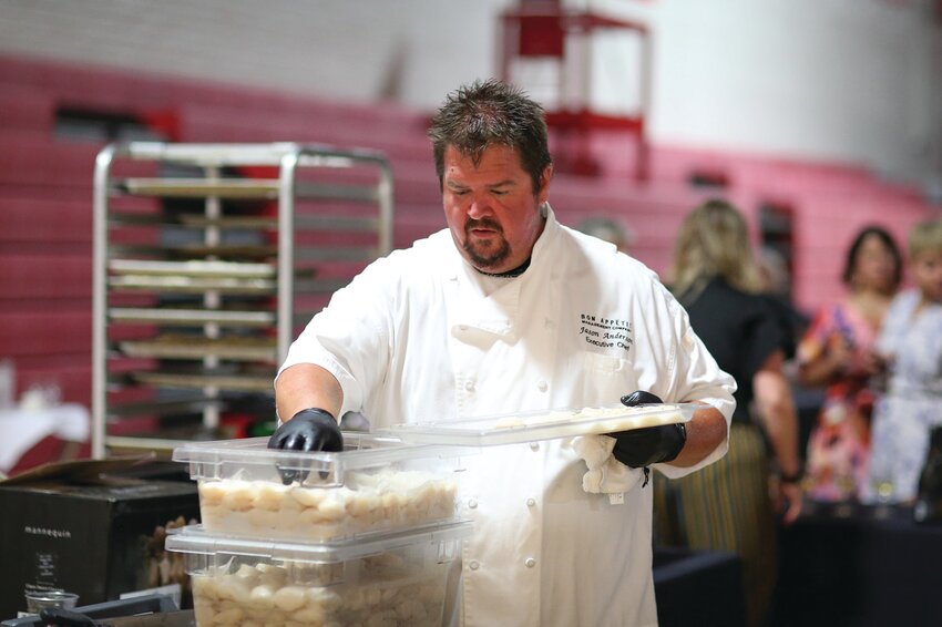 Chef Jason Anderson will again be a part of the Dining with the Chefs event slated for Aug. 10 at Wabash College. He will prepare his seared diver scallops and risotto.