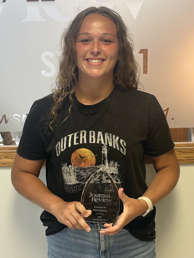North Montgomery’s Piper Ramey did everything for the Chargers in her junior season and had a year to remember. Ramey is the 2024 JR Female Athlete of the Year.