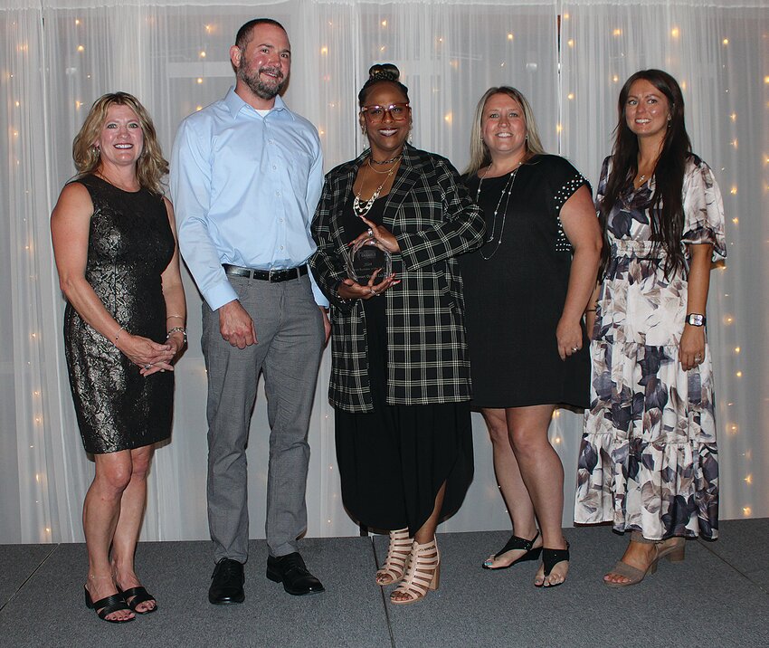 Walmart Optical was awarded the 2024 Large Business of the Year Award by the Crawfordsville/Montgomery County Chamber of Commerce on Thursday at Stone Creek Lodge.