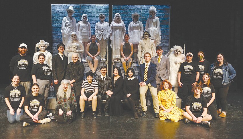 Get ready for a delightfully macabre musical comedy as The Addams Family Musical takes center stage Friday through Sunday in the Connie L. Meek Auditorium. Performances will be at 7 p.m. Friday and Saturday and 2:30 p.m. Sunday.