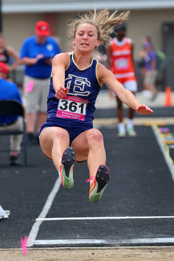 Fountain Central&rsquo;s Brailey Hoagland was named to the Indiana Association of Track and Cross Country Coaches All-Star team.