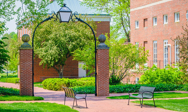 The senior arch at Wabash College.