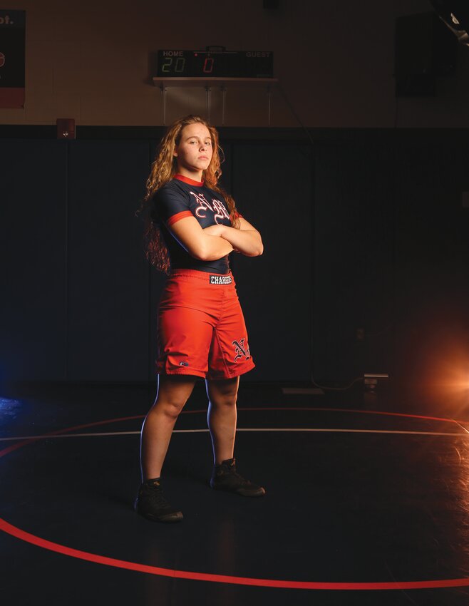 Hailey Kunz was selected as the Journal Review Girls Wrestler of the Year.