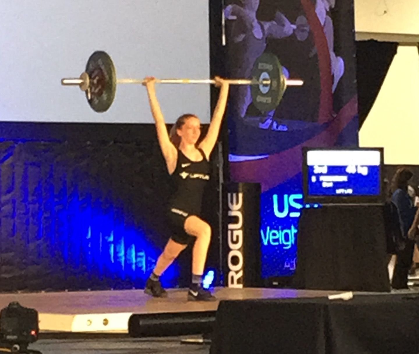Dori Fredrick has competed in seven lifting competitions.