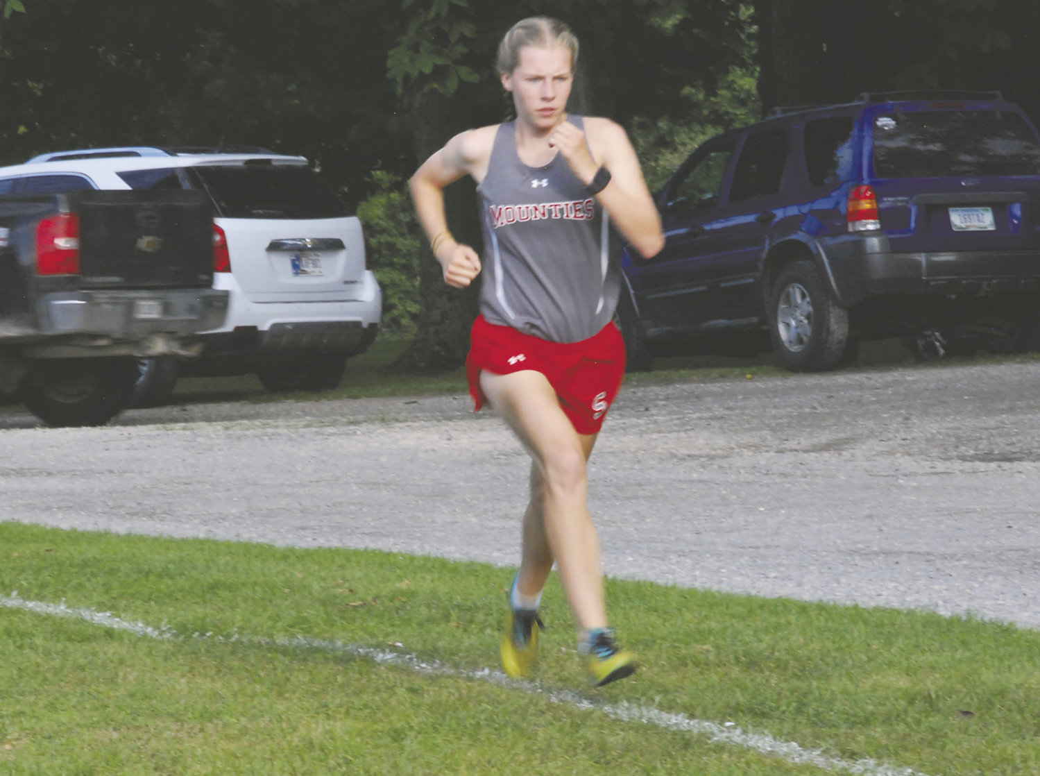Southmont freshman Faith Allen proved herself as one of the top runners at Seeger's Hokum Karem on Thursday.