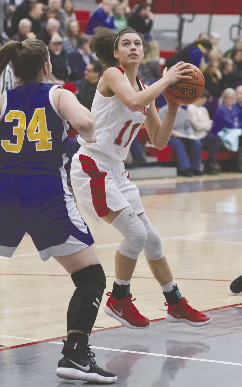 Southmont's Lilly Ward shined for four seasons both on the volleyball and basketball courts.