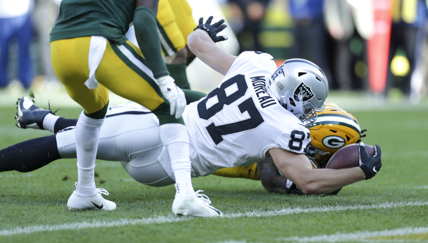 Packers host the Raiders at Lambeau Field