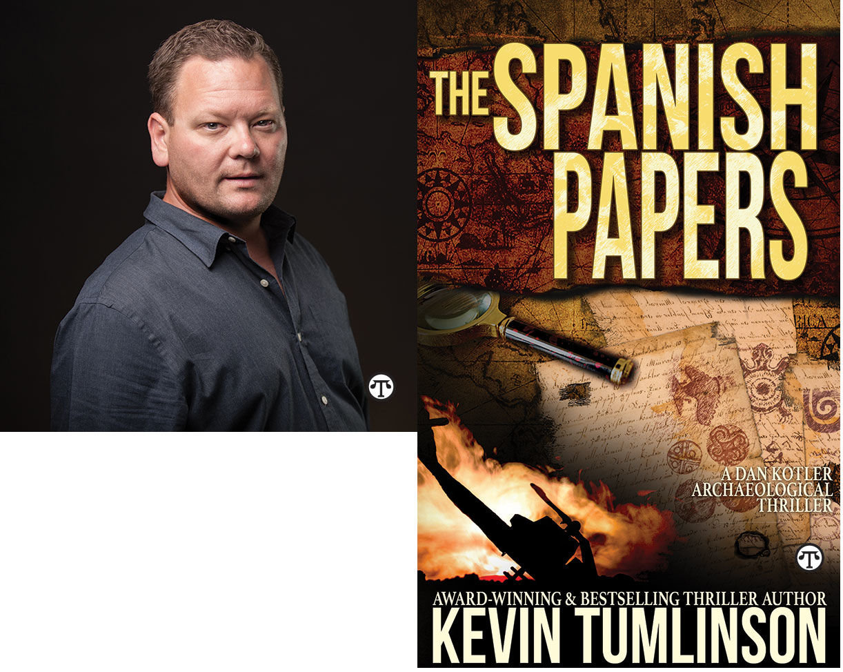 Author Kevin Tumlinson“The Spanish Papers” is the eighth book in the Dan Kotler series.(NAPS)