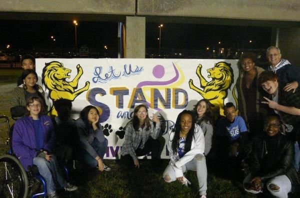 Students at Menchville High School made a positive impact on their community.