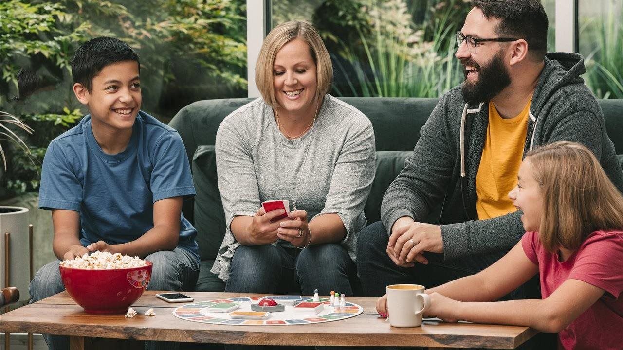 Cozy up to the table this winter with family game night