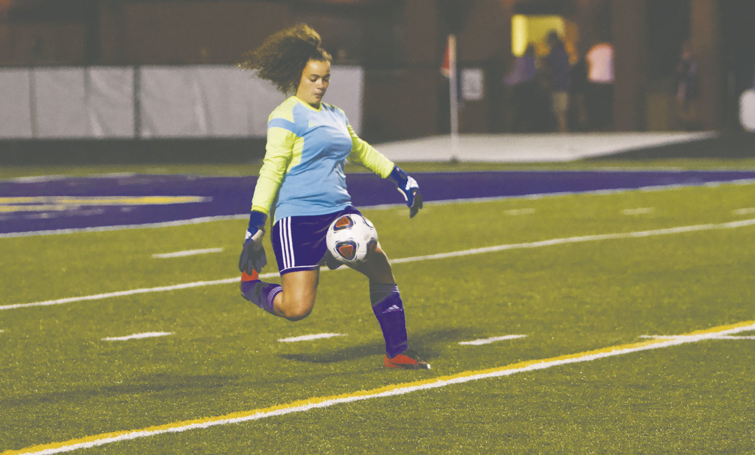 Crawfordsville goalkeeper Sierra Hutchison saw her four-year playing career come to a close in the Athenian's loss to Tri-West.
