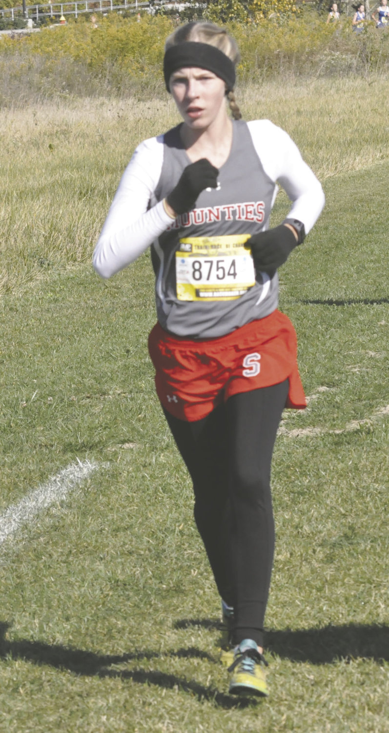 Southmont's Faith Allen placed 16th overall on Saturday to advance to the cross country regional.
