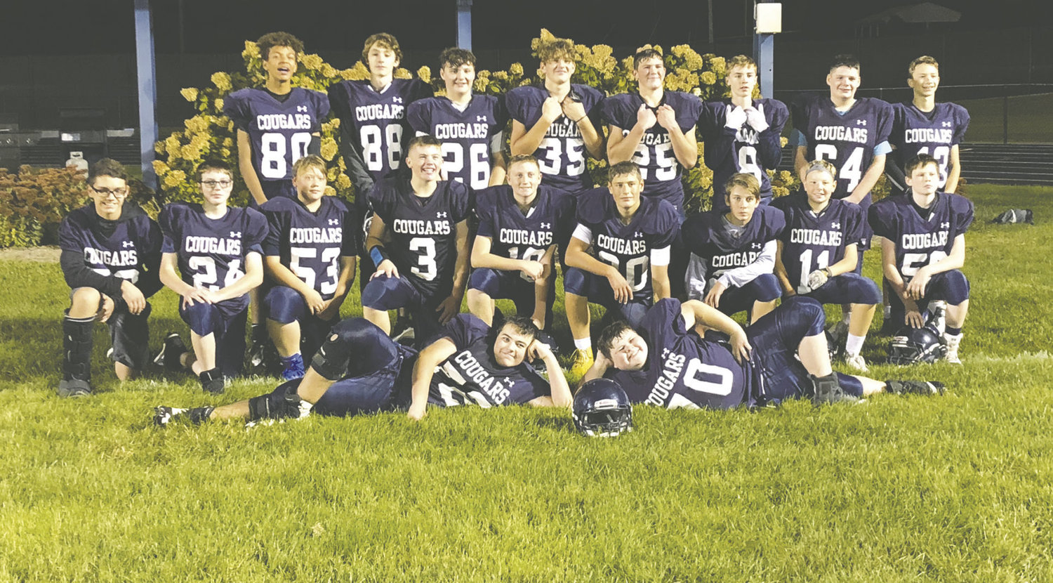 Northridge 8th-grade football team posted a 6-3 record by capping the season with a 40-6 win over Fountain Central on Monday. Bringing their middle school record to 14-4 overall.
