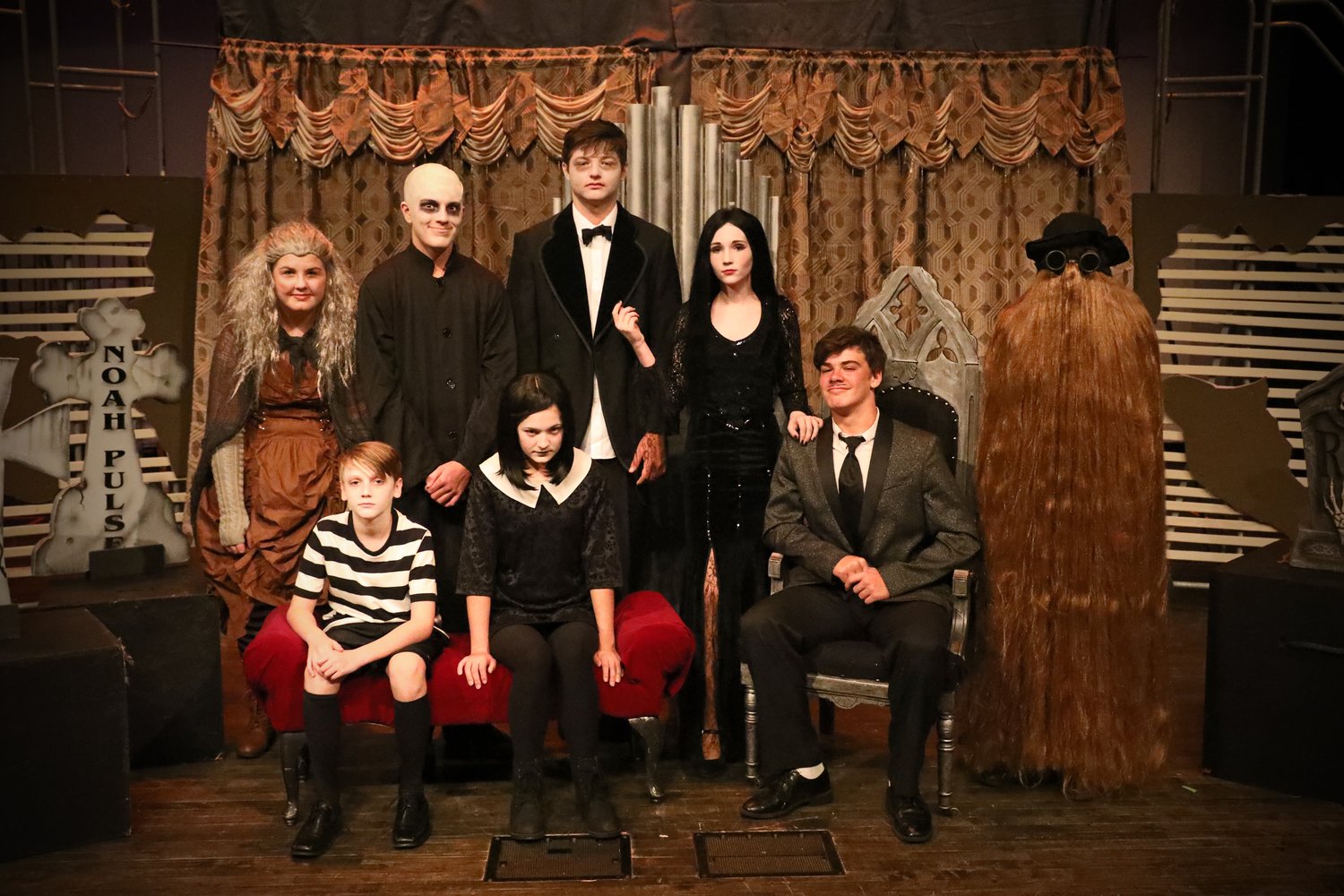 The cast of Southmont Jr. High's production of "The Addams Family" will take the stage this weekend in the Southmont auditorium.