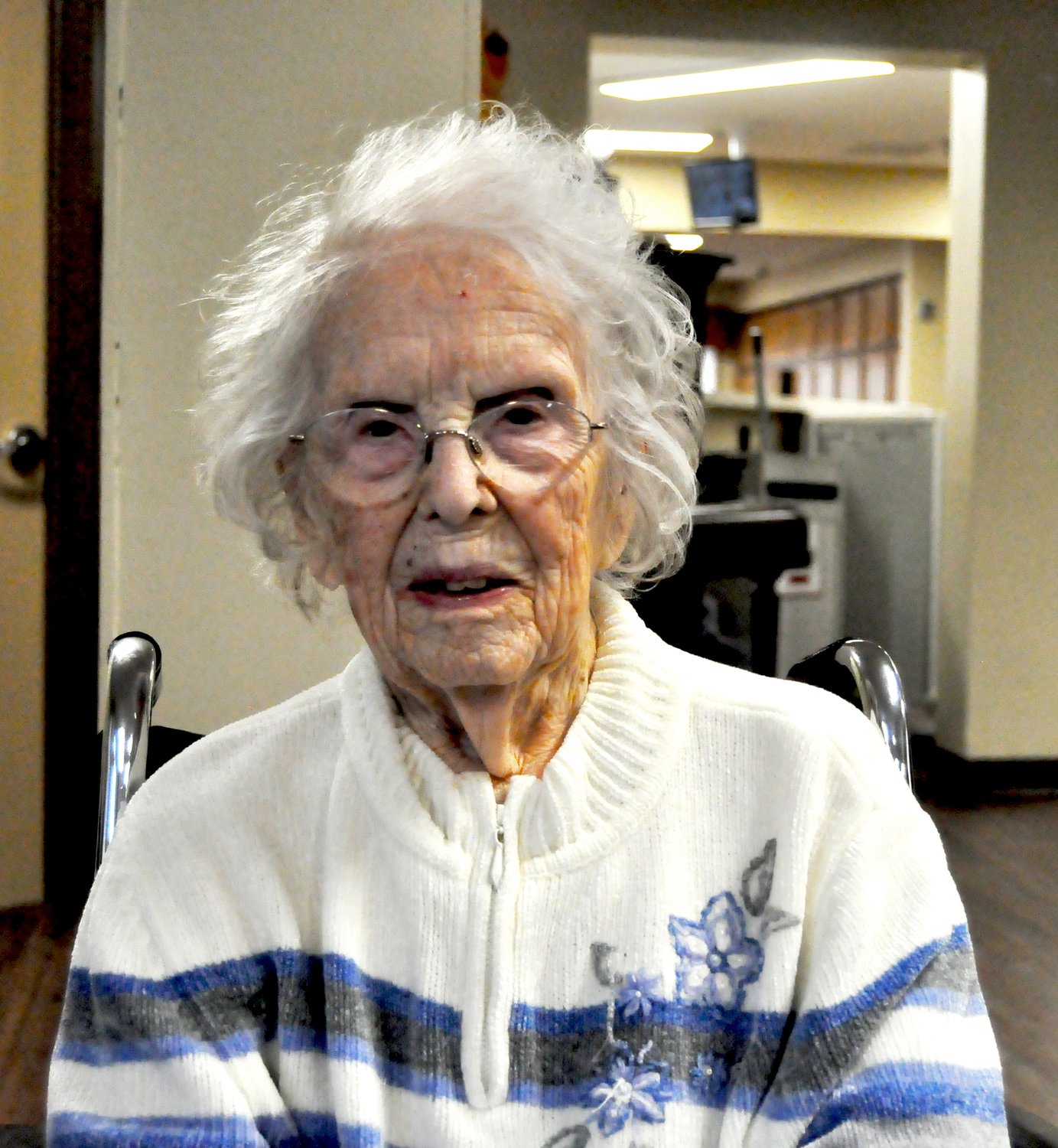 Sylvia Linn, 100, has a Birthday this Saturday. She is the middle child of 10, she is the only girl out of her 9 siblings. She talked about her life on the farm and growing up.