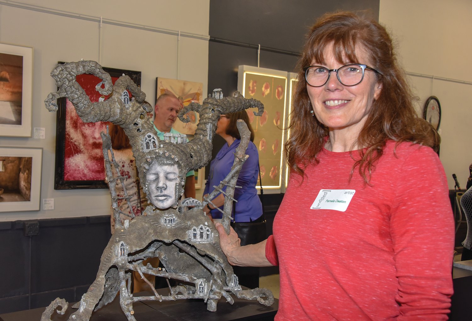 Pamela L. Deaton, a regionally renowned artist, will give a talk at Athens Arts annual meeting on Thursday in the Fusion 54 building in downtown Crawfordsville.