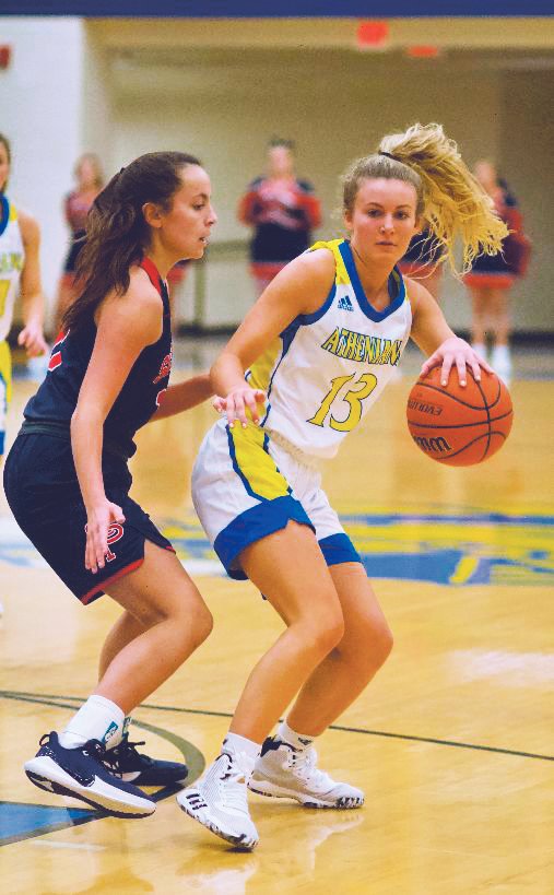 Crawfordsville senior led the Athenians with 17 points in their 56-39 season opening loss to Seeger on Friday night.