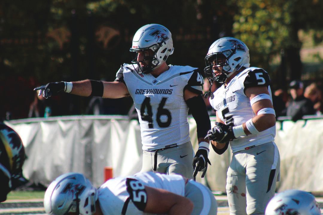 North Montgomery grad Alex Parsons now mans the UIndy defense as the Greyhounds middle linebacker in his senior season.