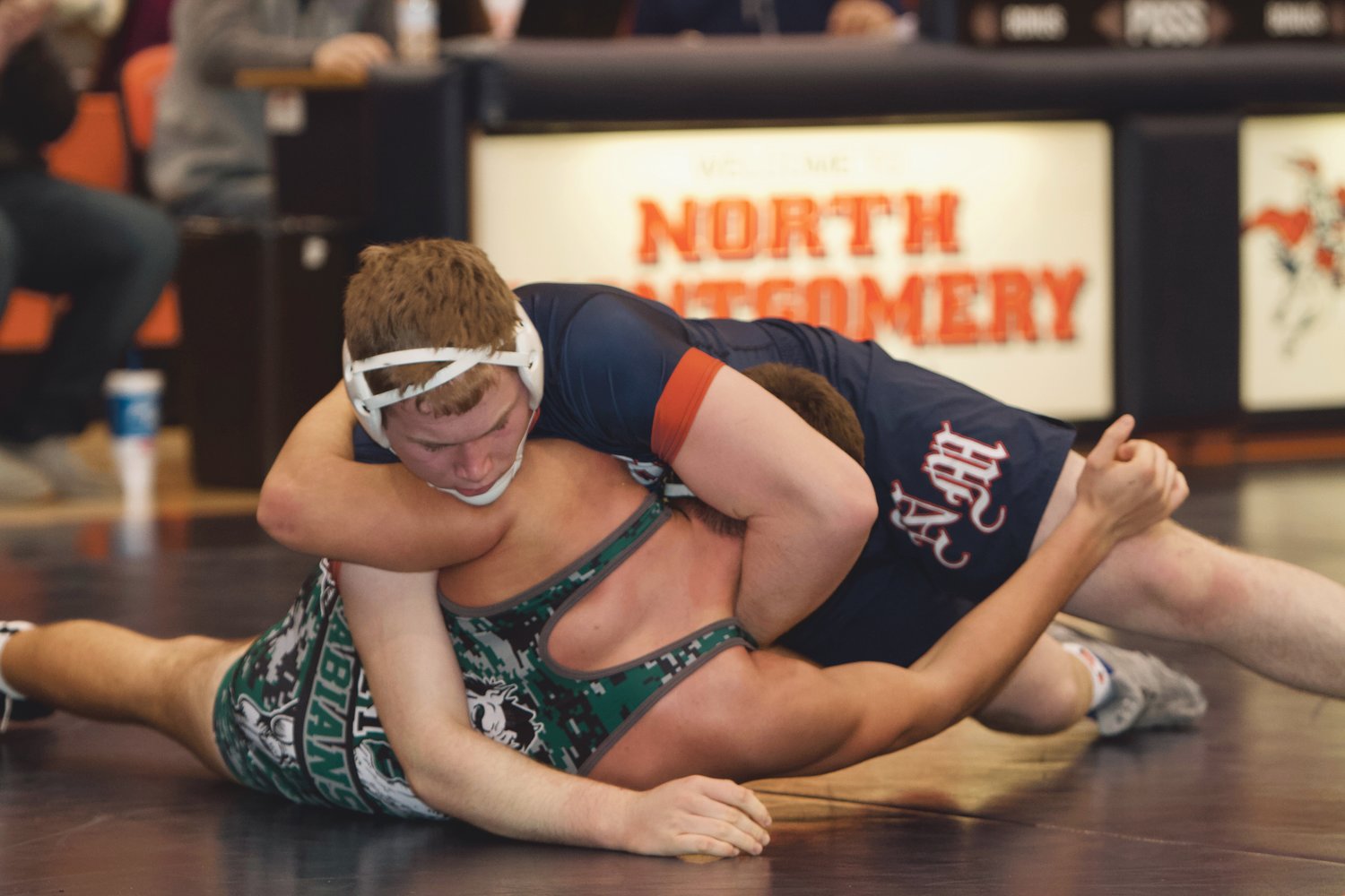 North Montgomery senior Drew Webster enters the season ranked No. 1 in the state at 220 pounds.