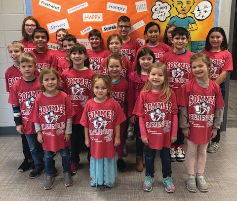 Sommer Elementary students were named Patriot Pass students in November for showing good character.
