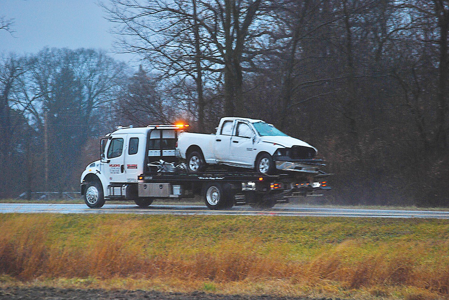 A 19-year-old Muncie man was transported to Franciscan Health Crawfordsville with non-life threatening injuries Monday following a two-vehicle crash on S.R. 32E.