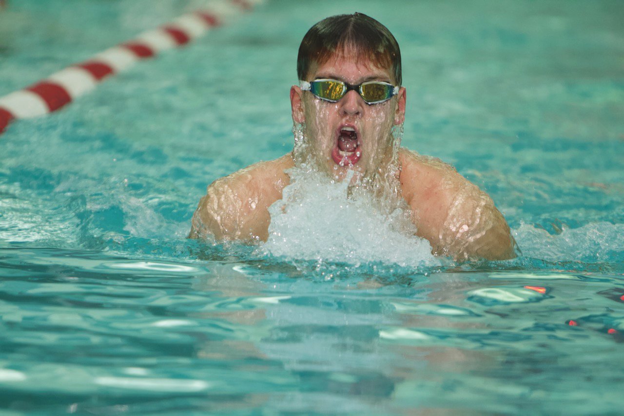 Southmont's John Zimmerman swam to a win in the 200 individual medley.
