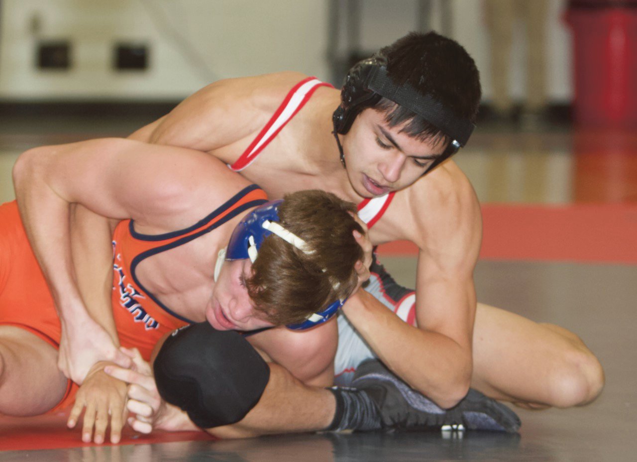 Southmont's Takeshi Greiner defeated North Montgomery's Gage Galloway on his way to a county title.