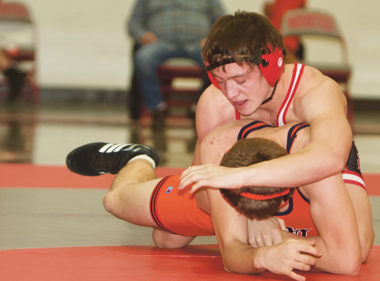 Southmont's Ty Welliever claimed a county title at 170 pounds.