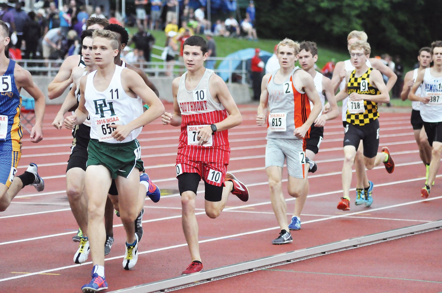 Southmont grad Brooks Long qualified twice for the track and field state finals in the mile run.