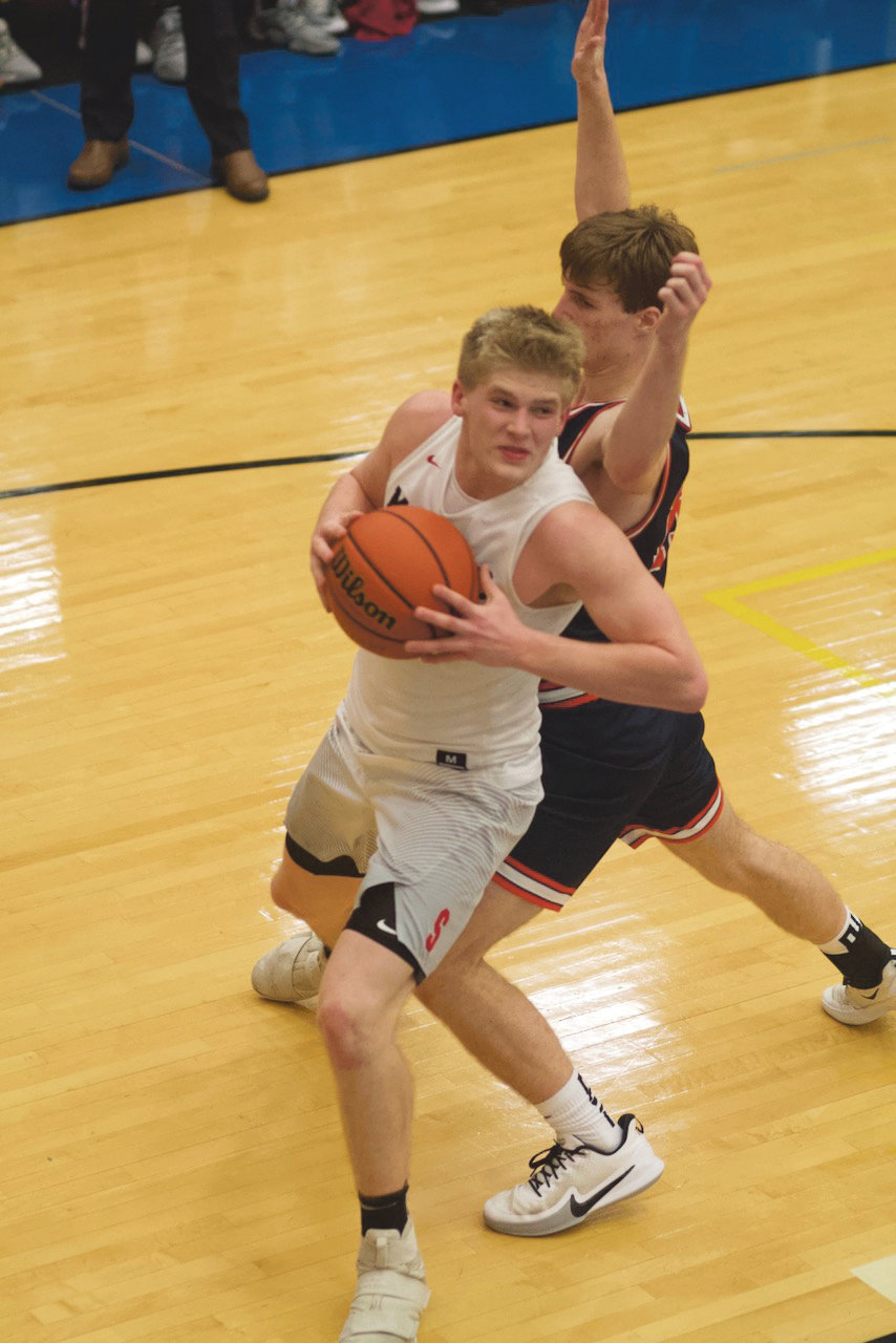 Southmont's Cam Chadd led the Mounties with 10 points in a 66-54 loss to North Montgomery.