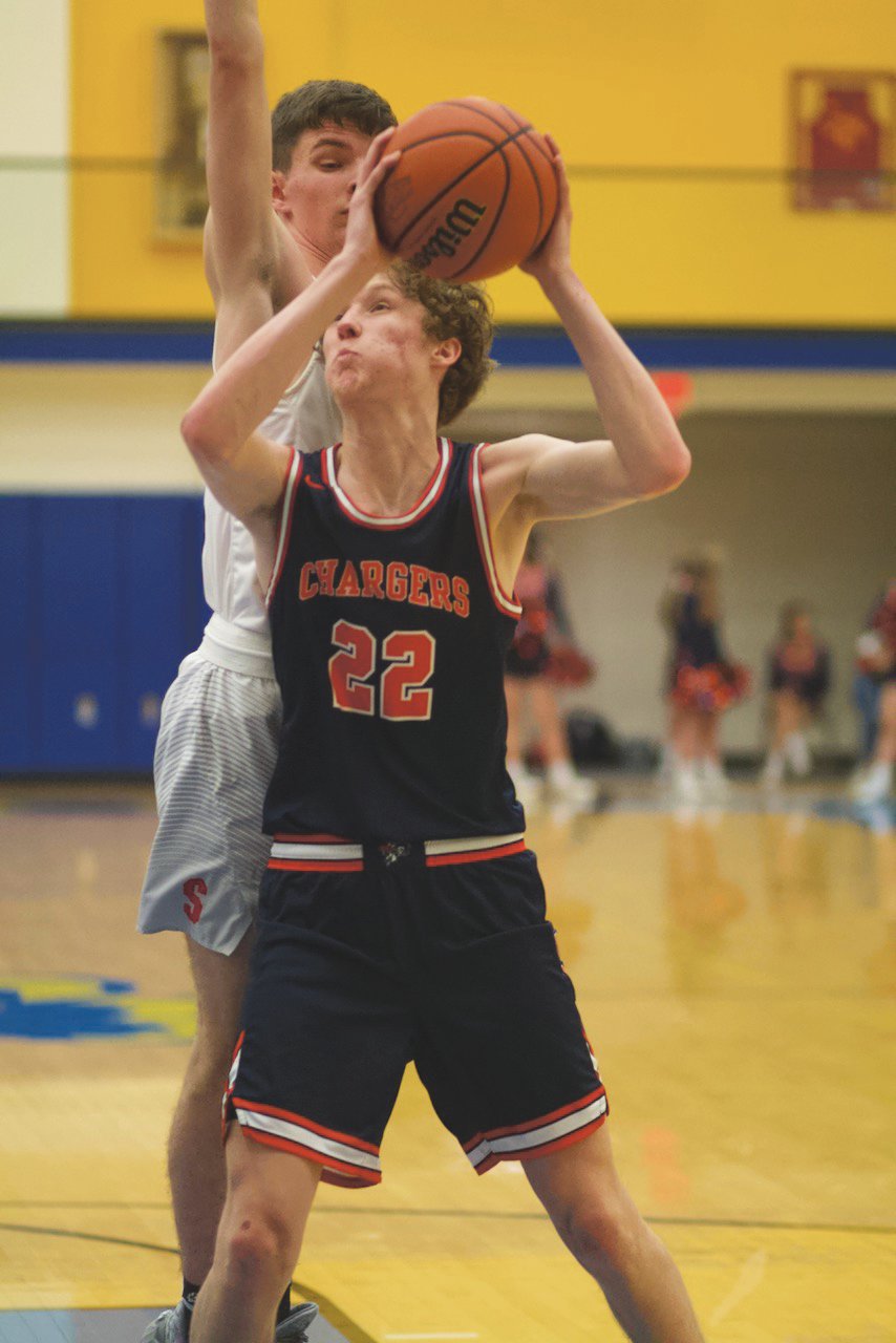 North Montgomery's Preston Shaw scored a career-high 26 points in the Chargers 66-54 win over Southmont on Saturday in the consolation game of the 14th Annual Sugar Creek Classic.