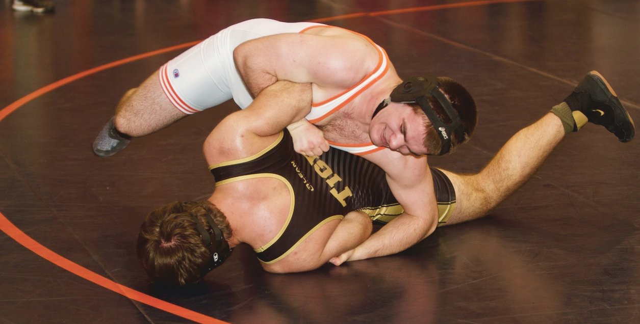 North Montgomery's Dawson McCloud won the Sagamore Conference title at 182.