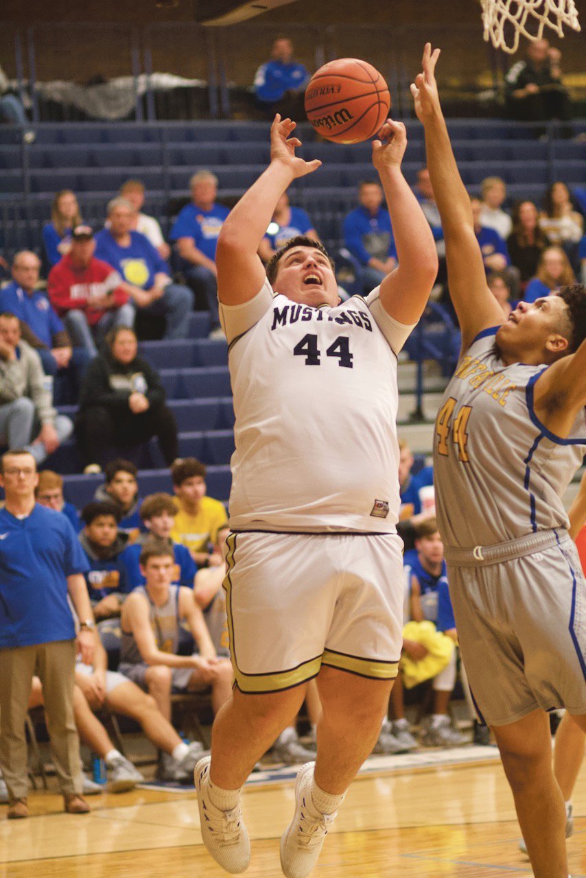 Fountain Central's Jake Smith attempts a shot in a 60-39 loss to Crawfordsville.