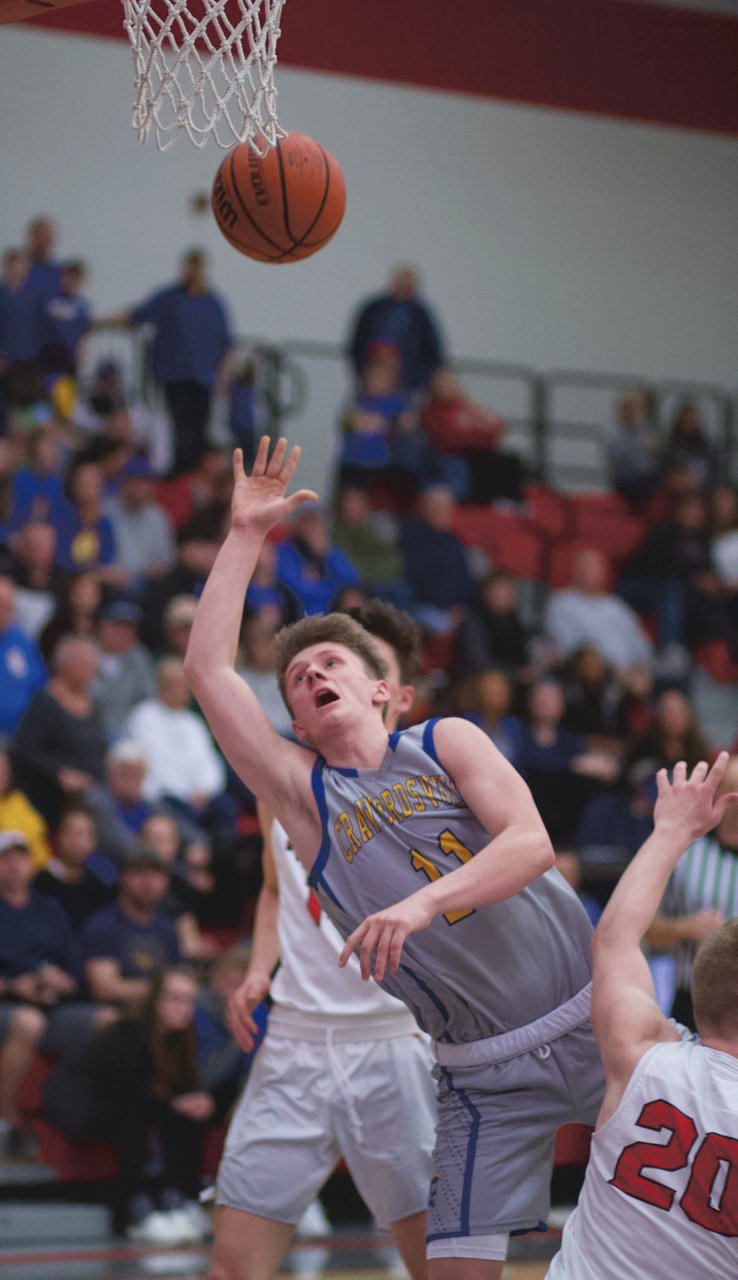 Crawfordsville's Karsten Williamson led the Athenians with 18 points against Southmont.