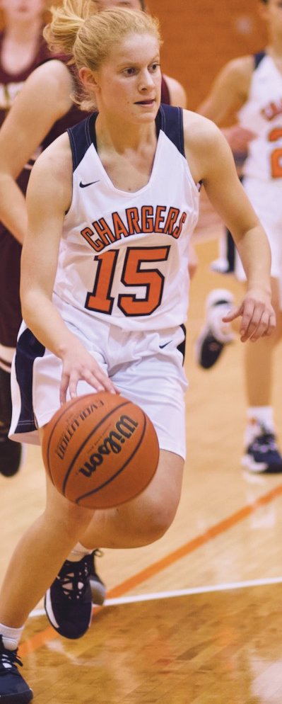 Madi Welch is one of four seniors for the Chargers this season and will man the point guard spot to set up the offense.