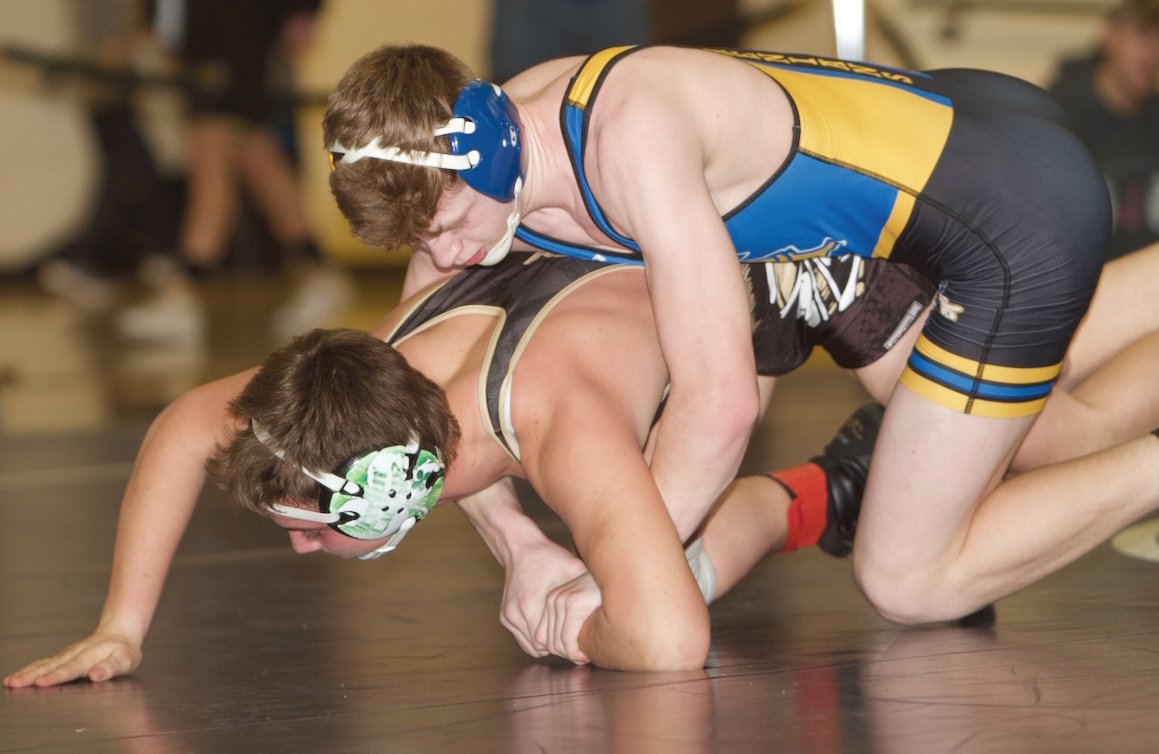 Crawfordsville's Isaac Rogers placed third at 132.