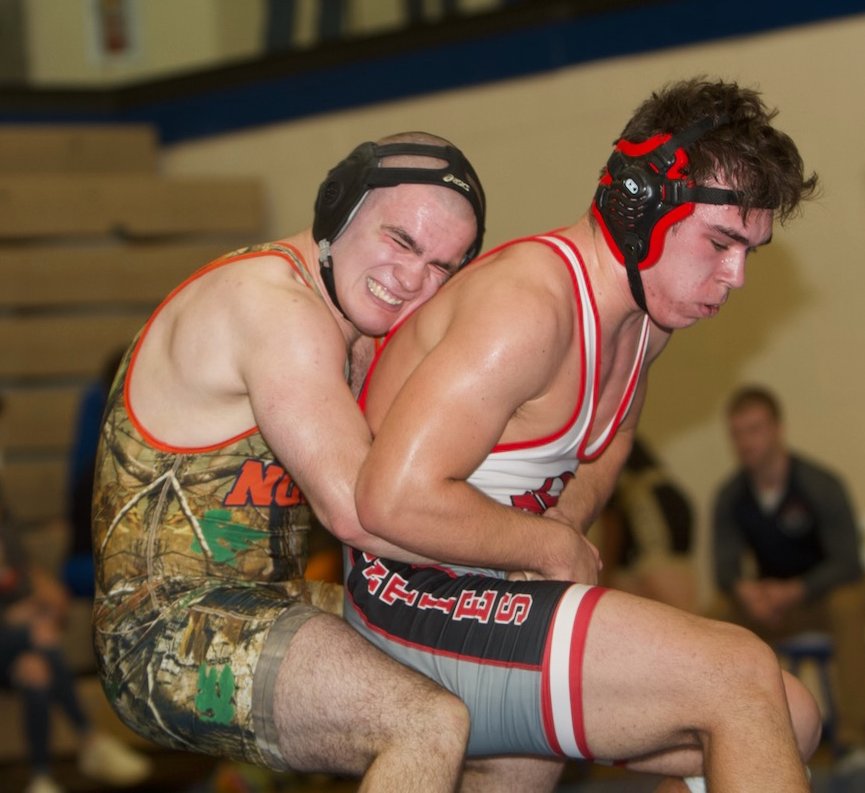Southmont's Riley Woodall avenged a pair of early season losses to beat North Montgomery's Dawson McCloud for the 182 title.
