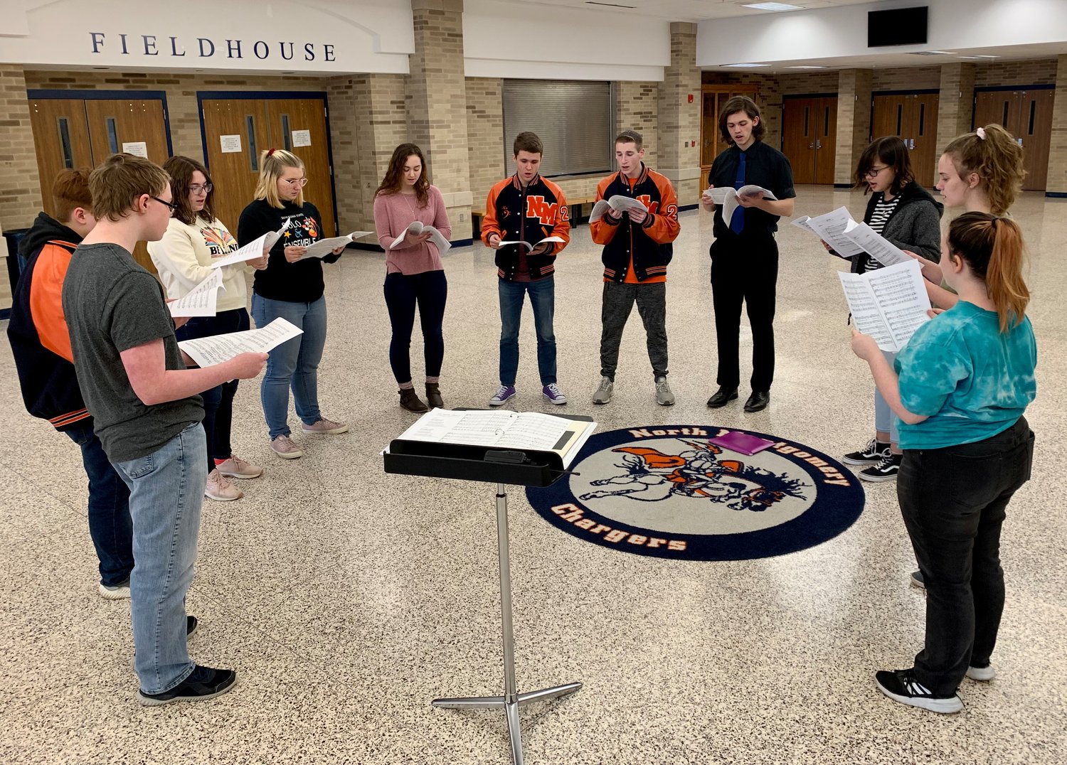 North Montgomery High School choir members are preparing to perform in New York City on March 30 as a part of the Manhattan Concert Productions’ Octavo Series at Carnegie Hall.