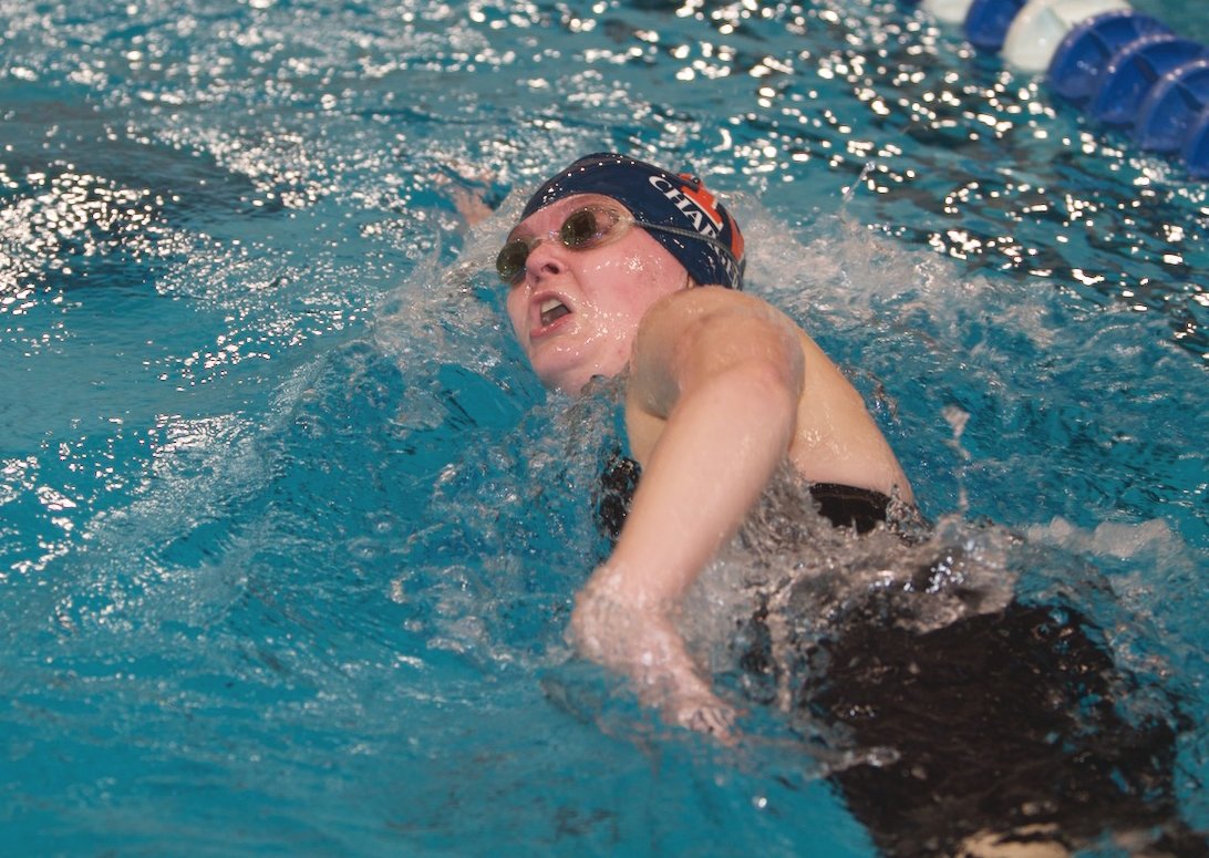 North Montgomery's Kelsey Anderson placed 9th in the 200 freestyle and 10th in the 100 breaststroke.
