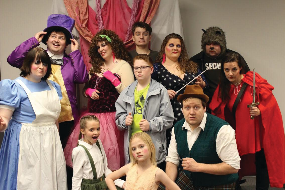 The cast of "Fractured: An '80s Fairy Tale Musical" will take the stage Saturday at the Russellville Community Center.