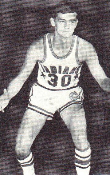 Darlington's Rich Douglas was one of the Indians' best players during his time near the end of the Darlington basketball days.