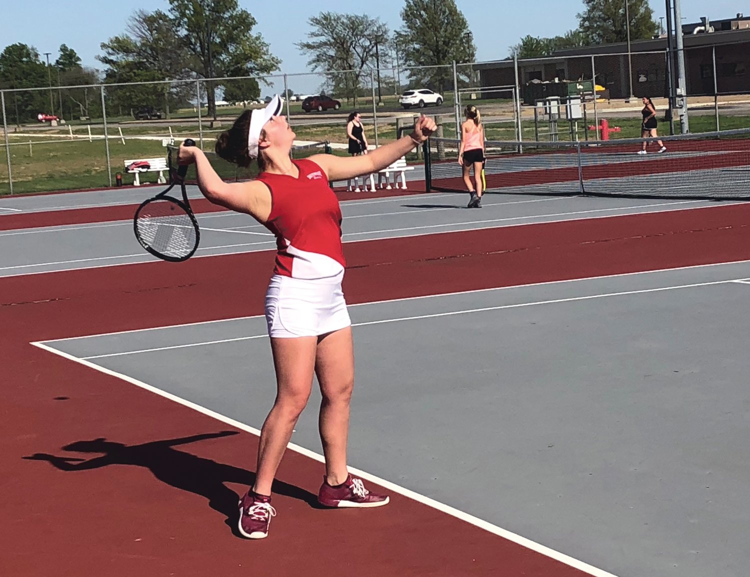 Southmont senior Sophie Reimondo and the Mounties’ girls’ tennis team are hoping they can compete for their first sectional title since 1996.