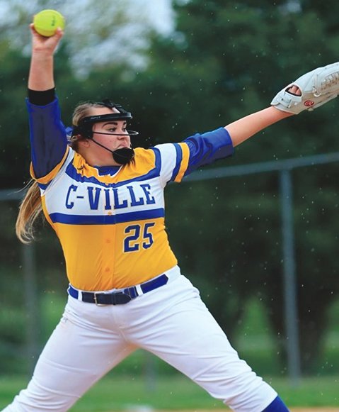 Crawfordsville's Katelyn Perry is a senior softball pitcher. Her parents are Spring & Scott Perry. She is headed to Ball State to pursue a major in Radiography. Good luck Katelyn!