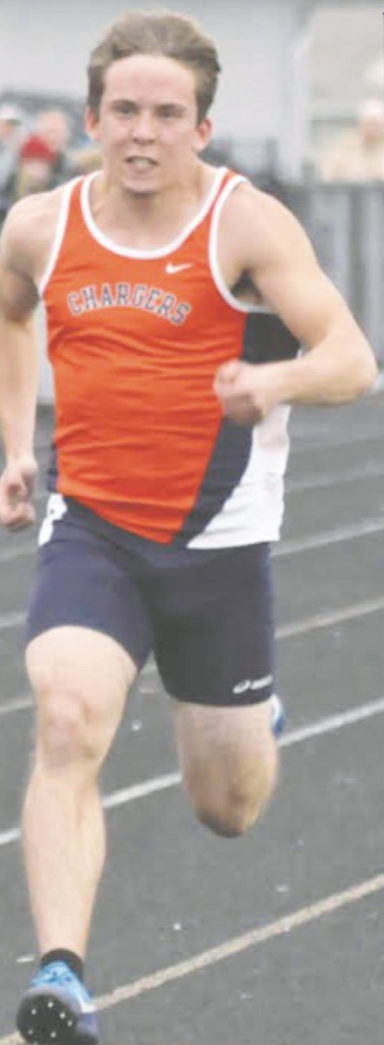 North Montgomery's Adam Coon is the son of Loren and Sherri Coon. He was a sprinter for the Charger track and field team. His favorite memory is taking a car ride to go dirfting freshman year with Colby Avery, and Colin Crippin before a pool practice and got stuck in a field 'flooring a J turn' and had to get help and barely made it practice on time. Also playing hardcore 'trasketball' before practice every day and winning conference his junior year. Coon plans to attend Purdue University for Airline Management and Operations.