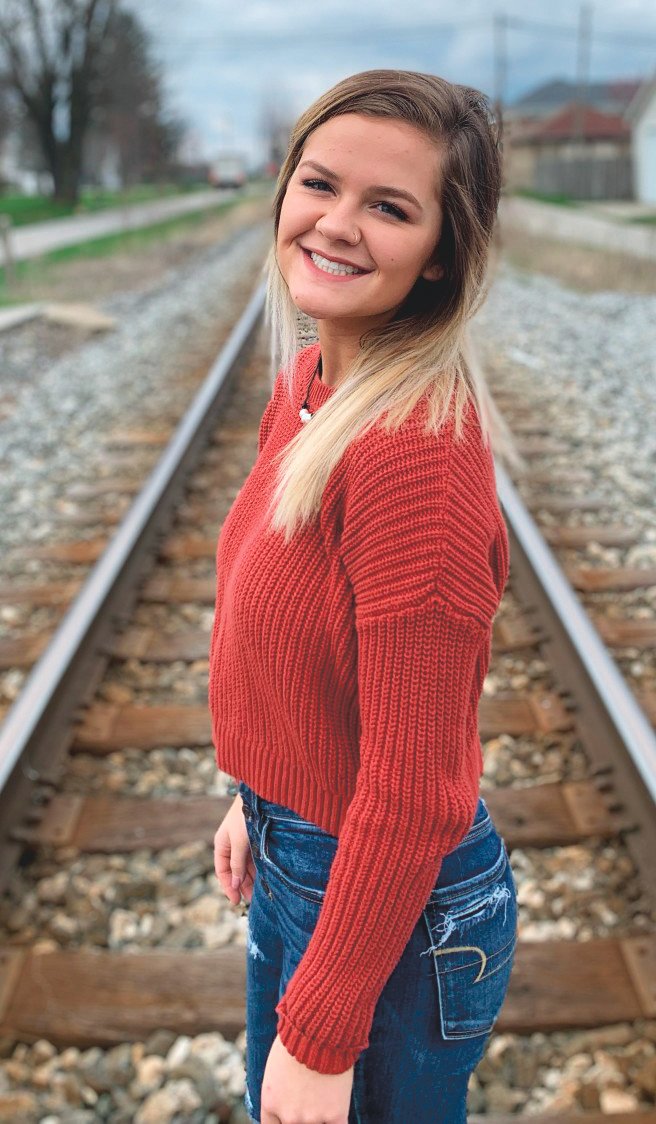 North Montgomery's Raelynn Terry is the daughter of Jessica Burget and Chuck Burget. Her favorite memory is big wins as a team and singing on the bus rides home because we knew we did our best. She has committed to IU Bloomington for neuroscience and minor in Spanish.